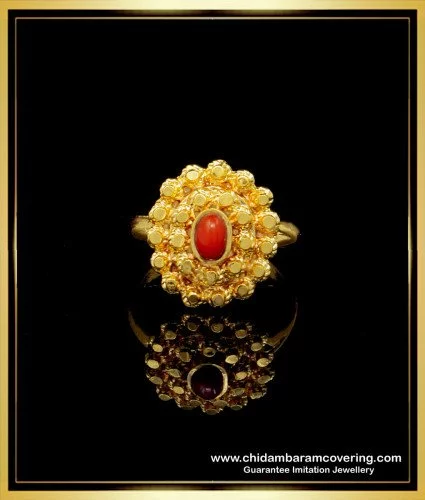 Impon Ring | Impon Jewellery | Panchaloha | Size - 29 – Viha Online