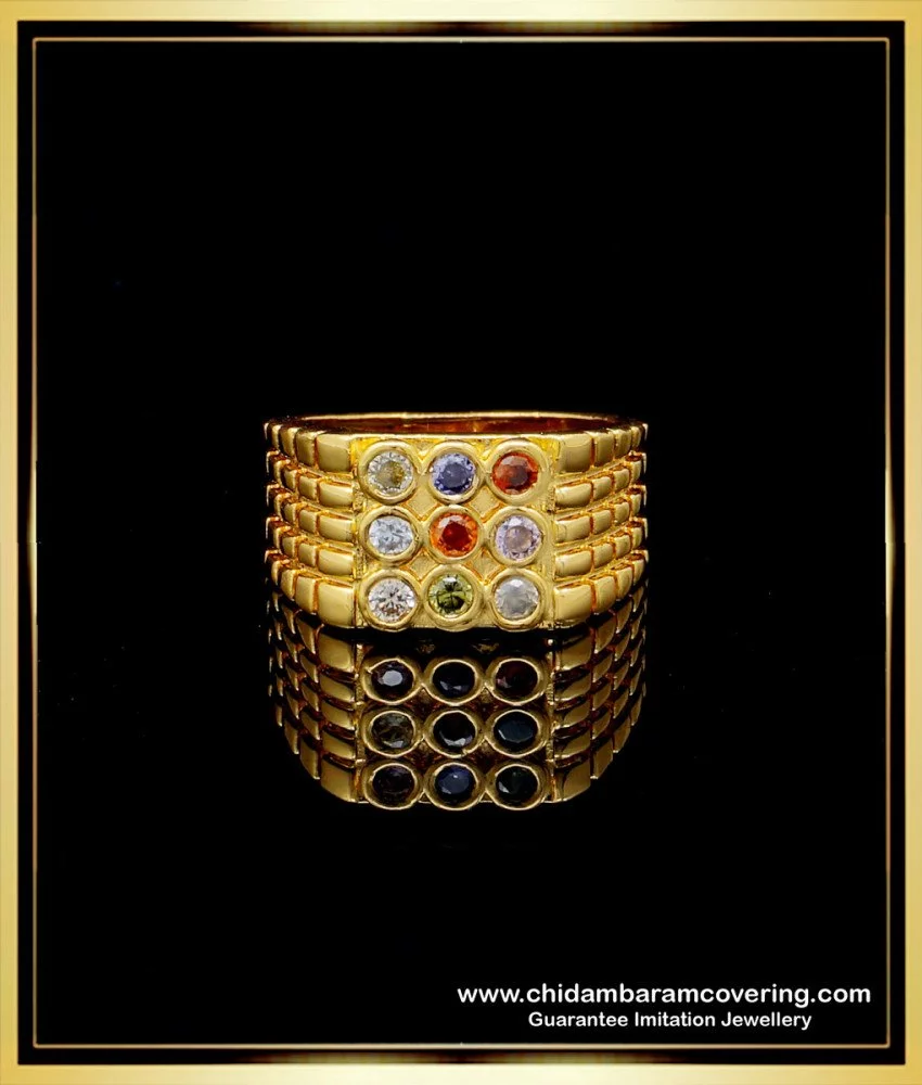 Shop 24k Gold Rings for Girls Online | Parakkat Jewels