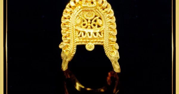 gold vanki ring designs - YouTube