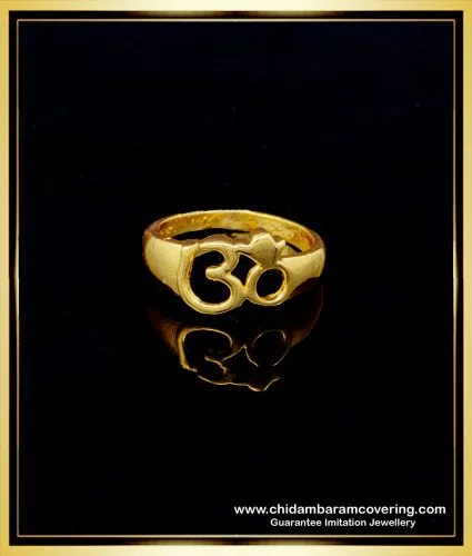 Fancy Party Wear Latest Design Free Size Gold Plated Ring with American  Diamond for Women/ Girls