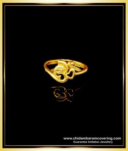 22k Gold Ring Beautiful Enameled Stone Studded Ladies Jewelry Select Size  Ring 9 | eBay