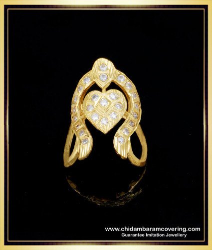 RNG279 - Traditional South Indian Impon Vangi Mothiram imitation jewellery 