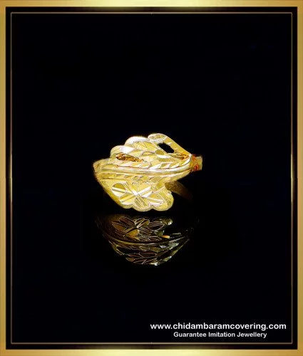 rng324 1 gram gold plated original impon ring design for women 1