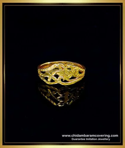 22K Gold engraved name gold Ring design ring Model engagement ring |  wedding rings / மோதிரம் மாடல் - YouTube