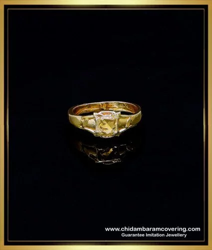 Buy Five Metal Emerald Single Stone Ladies Daily Wear Impon Finger Ring  Online