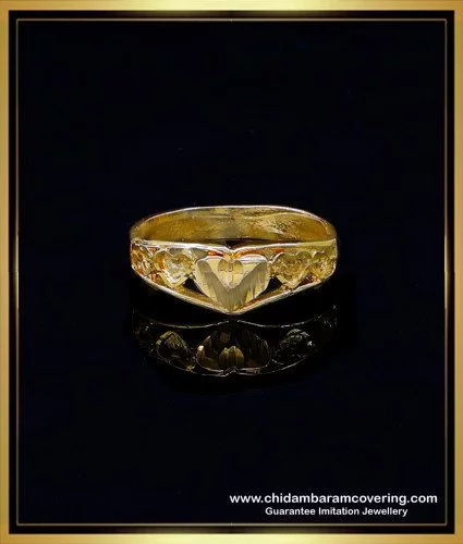 Divya Shakti Pearl / Moti / Mukta Gemstone 22k Pure Gold Ring Natural AAA  Quality (Simple Design) - Divya Shakti Online